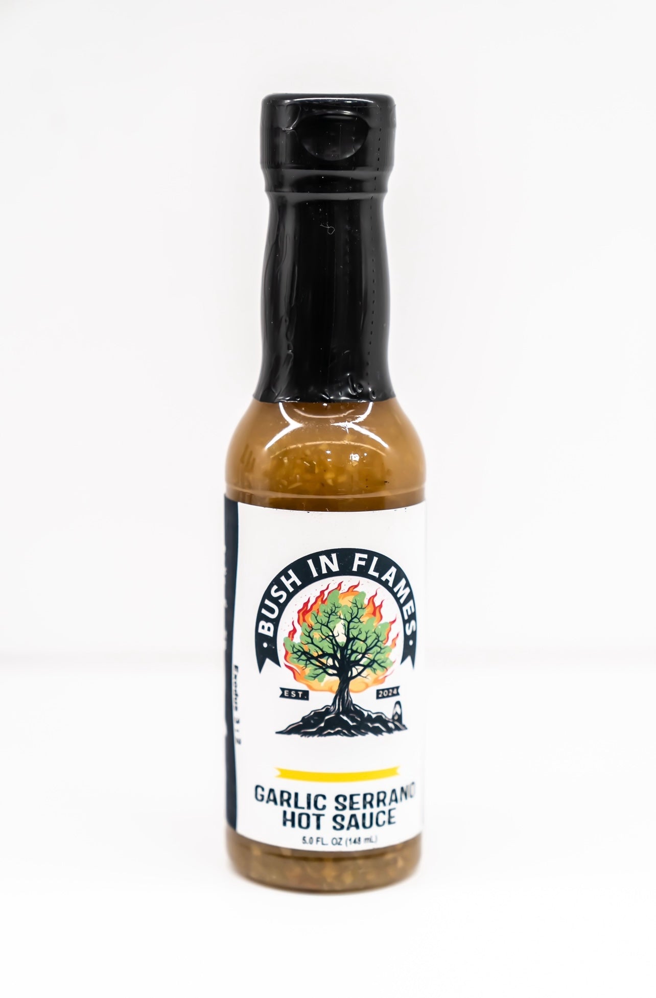Garlic Serrano Hot Sauce